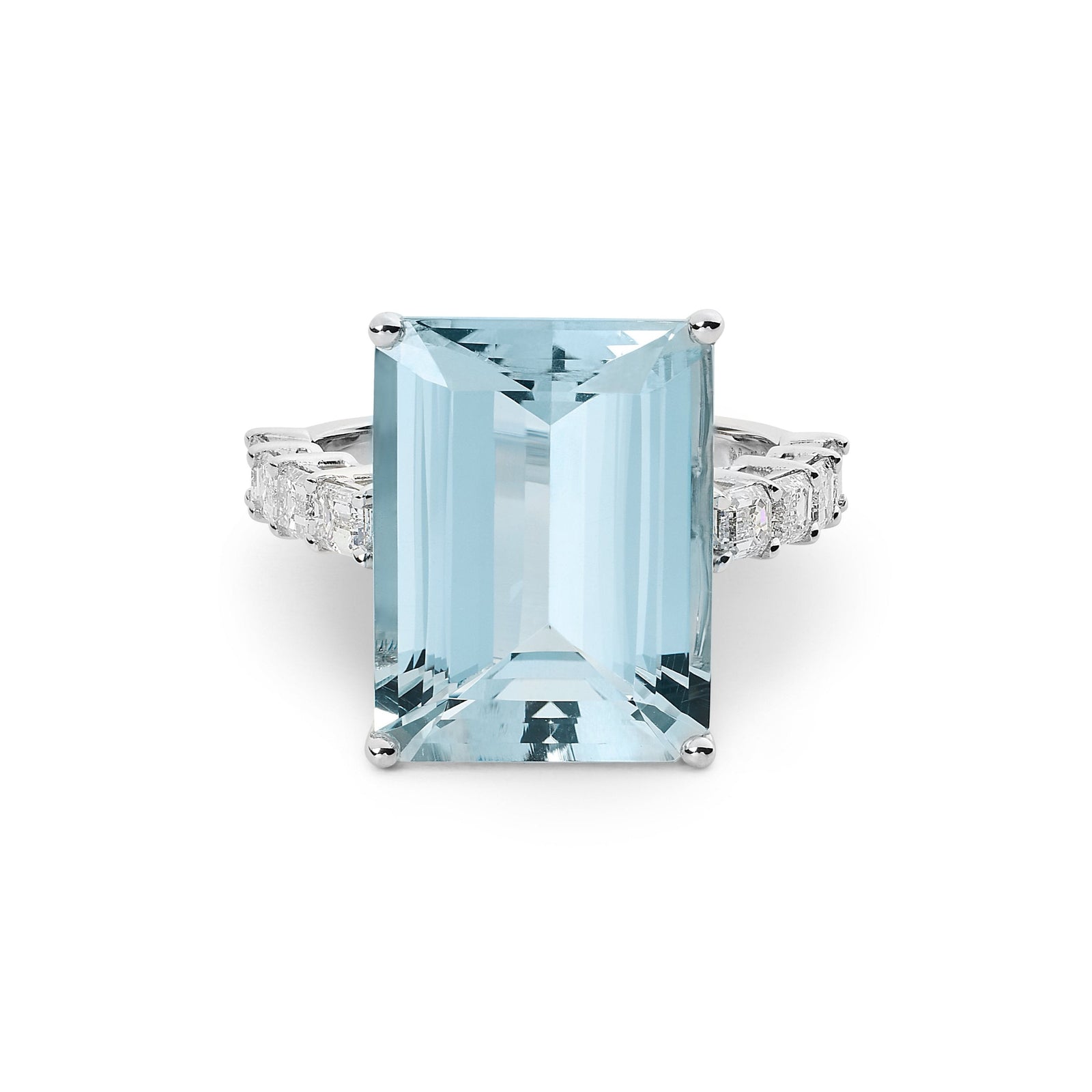 Aquamarine Cocktail Ring