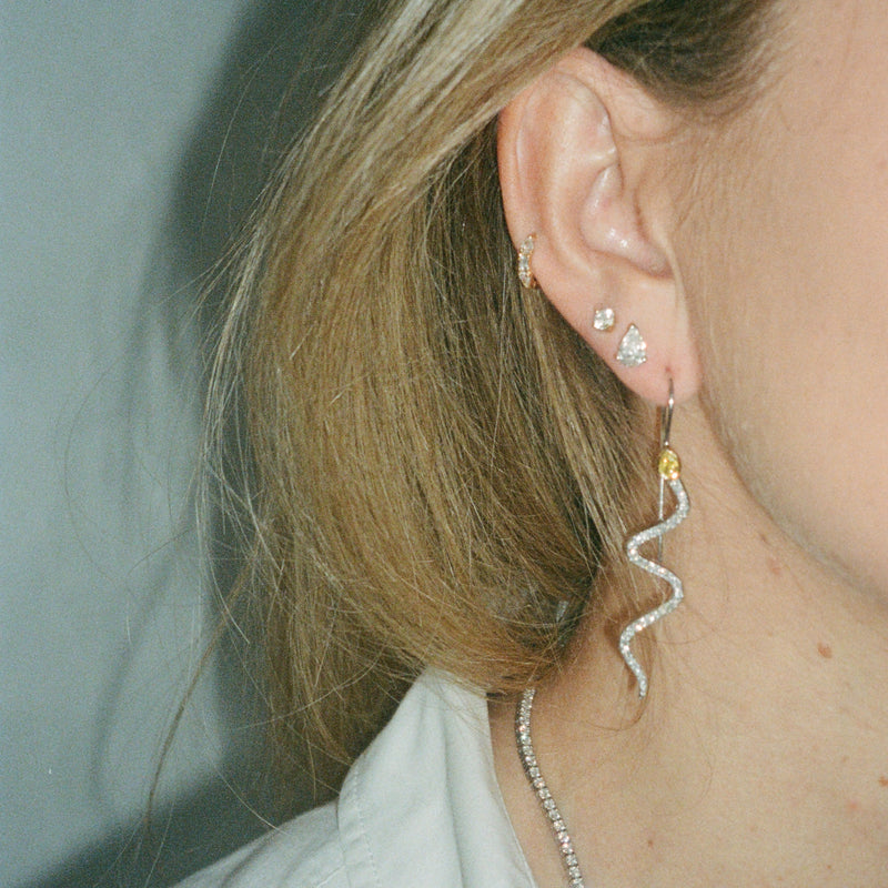 SNAKE 10 YEAR ANNIVERSARY EARRING