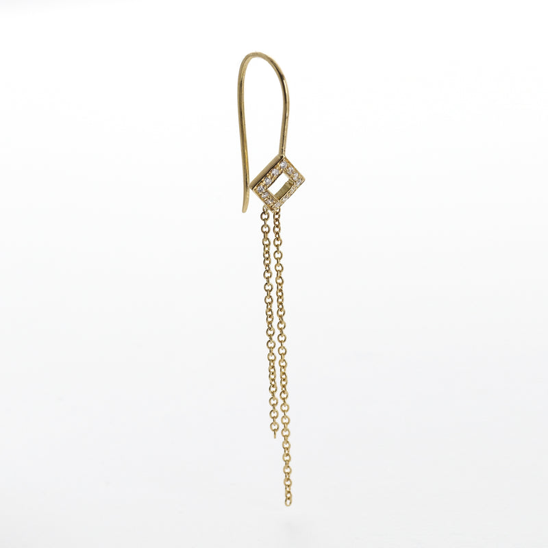 square with chains gold